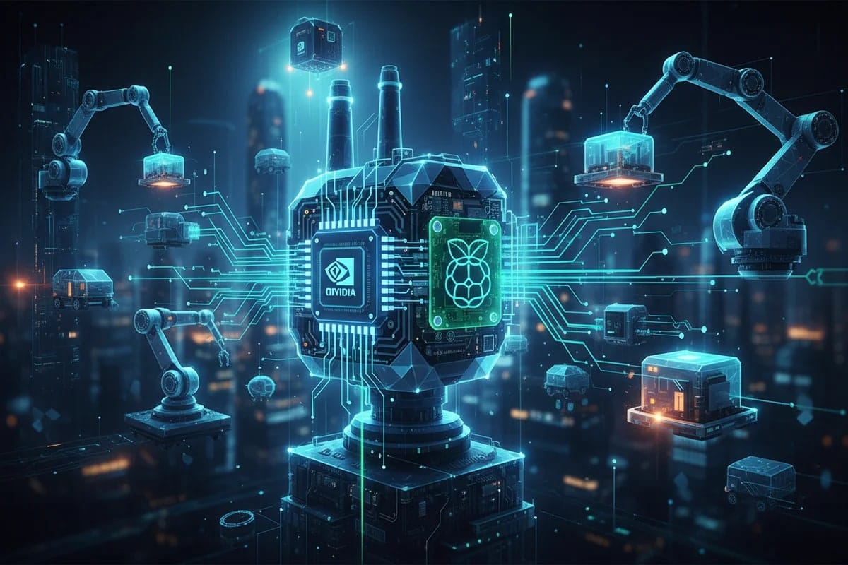 Edge AI in the Factory: What Jetson, Raspberry Pi, and the Next Wave of Embedded Intelligence Mean for Manufacturing Founders
